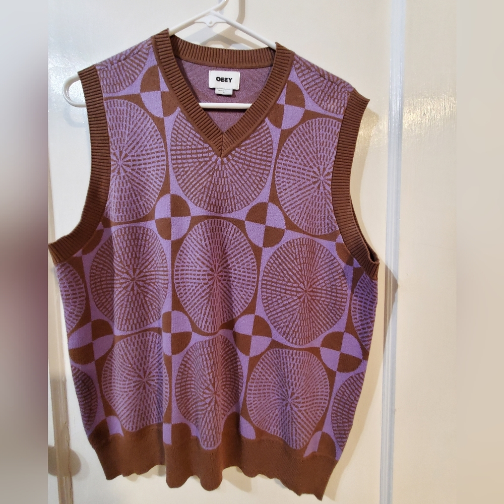 Obey Geometric Sweater